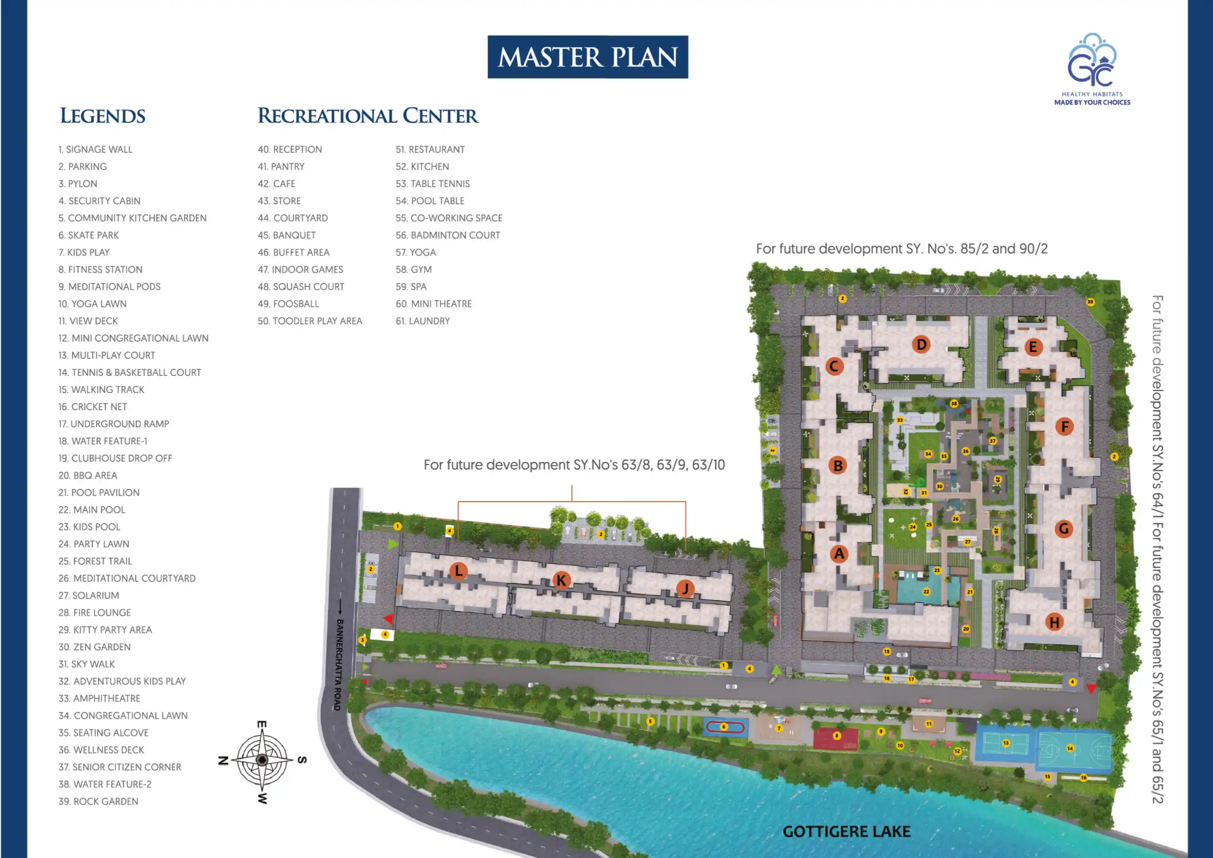GRC Sapphire Spring Master Plan | Site Layout